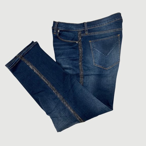 Hudson Los Angeles Men's Chained Denim Jeans pants Size 33 - Picture 1 of 14